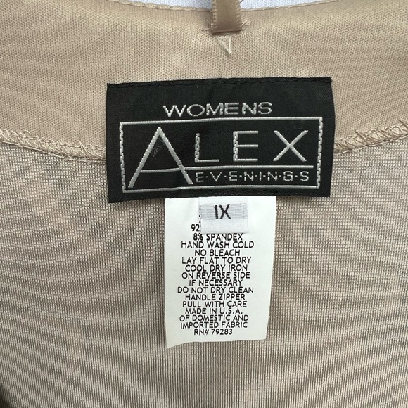 Women’s 2pc Elegant Blouse/Top by Alex Evenings • Plus Size - Picture 8 of 9